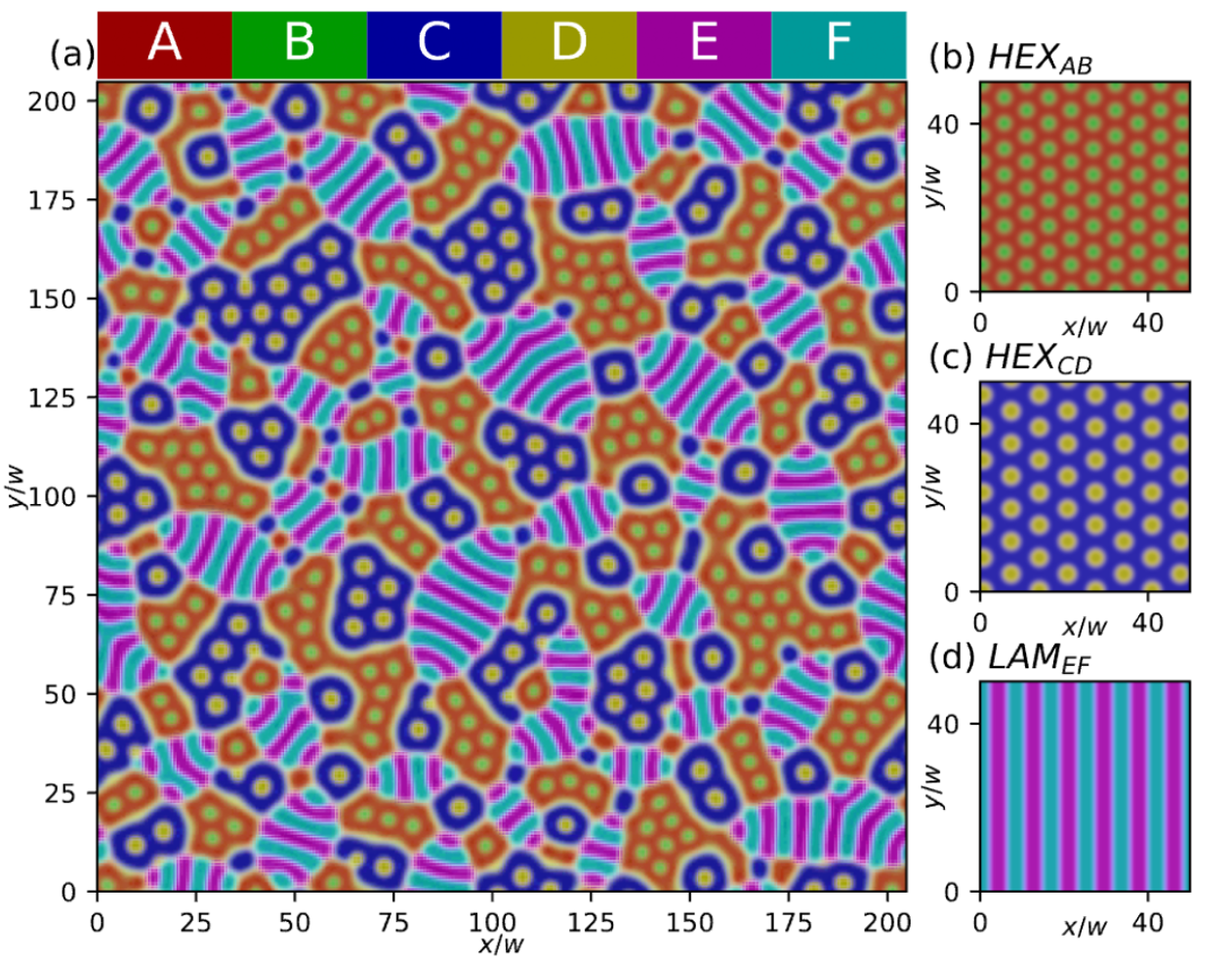 Designed three-phase coexistence